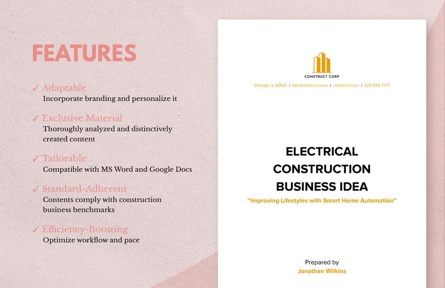 Electrical Construction Business Idea