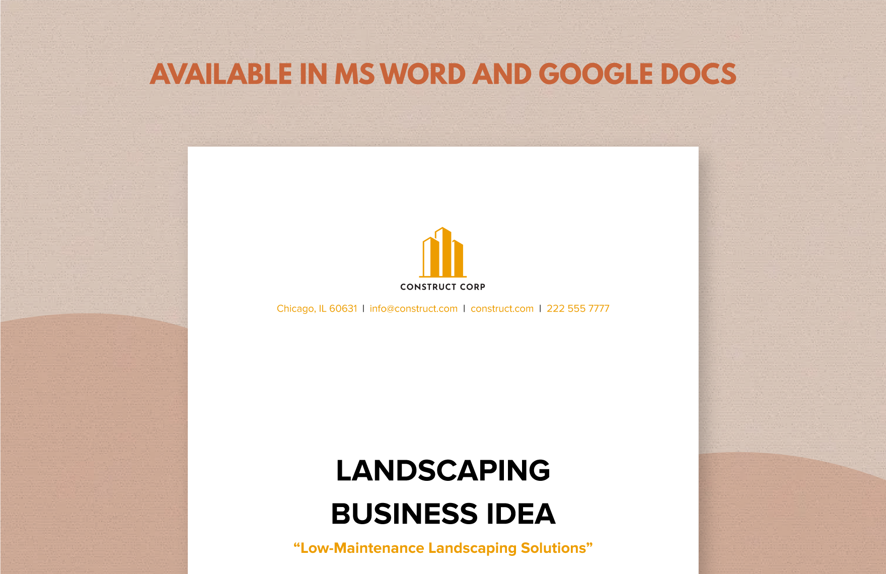 Landscaping Business Idea