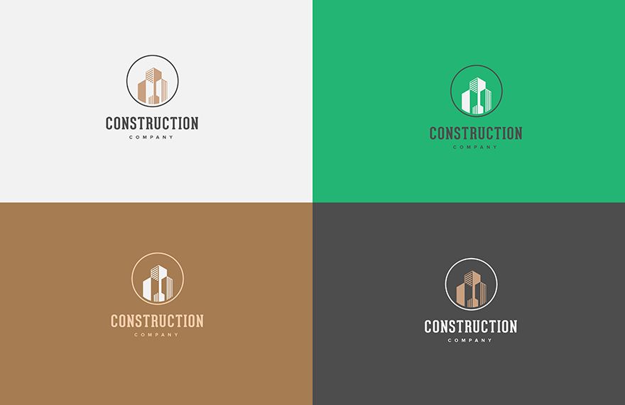 Construction Work Logo