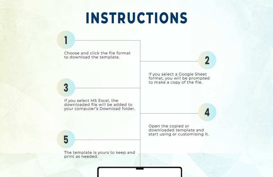 Fundraising Tracker Template