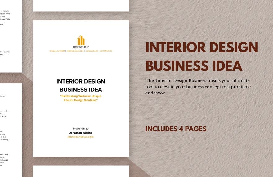 Interior Design Business Idea