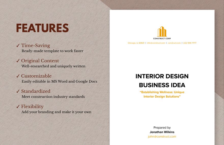 Interior Design Business Idea