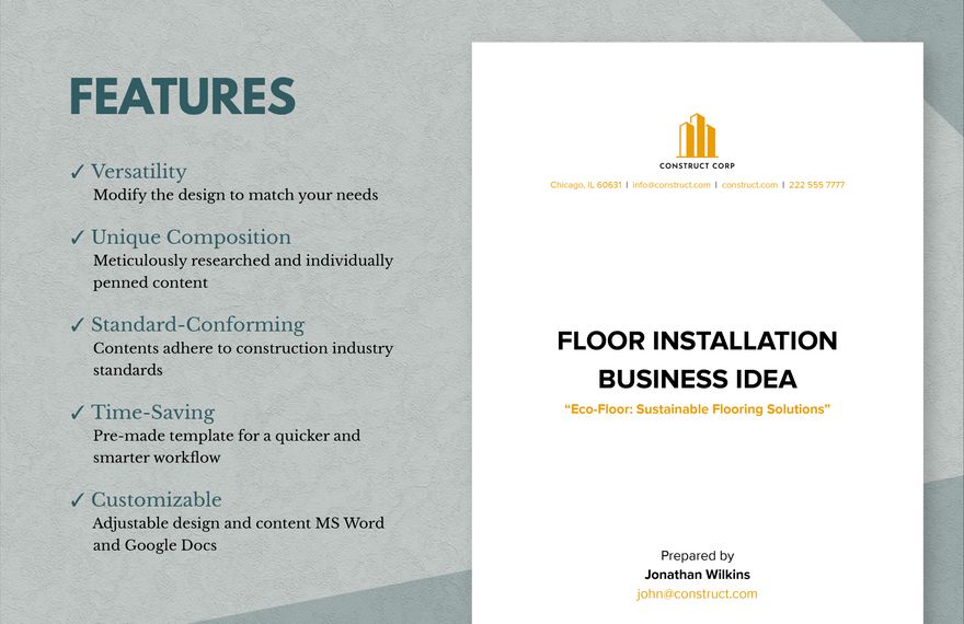 Floor Installation Business Idea
