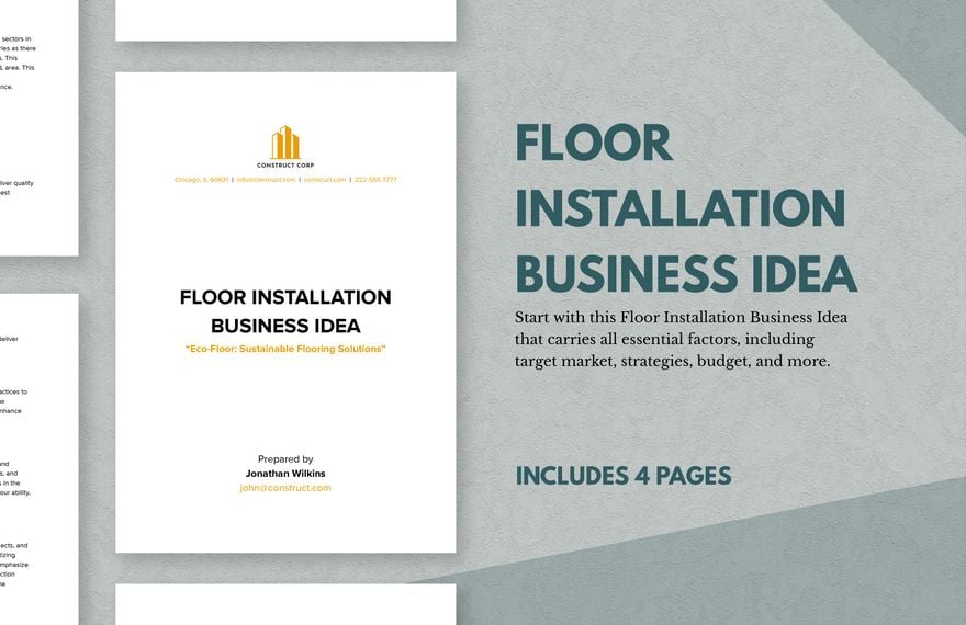 Floor Installation Business Idea