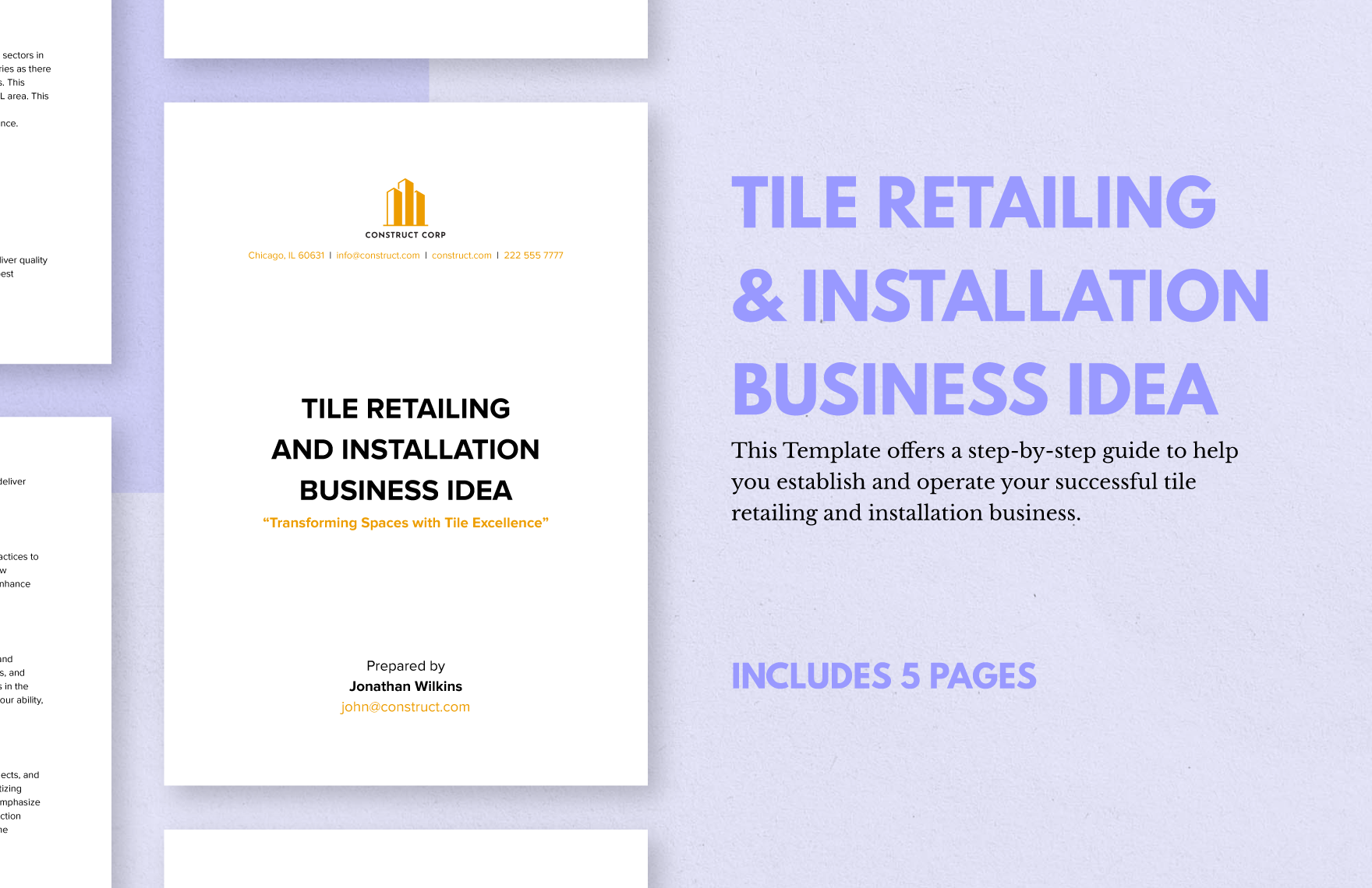 Tile Retailing and Installation Business Idea
