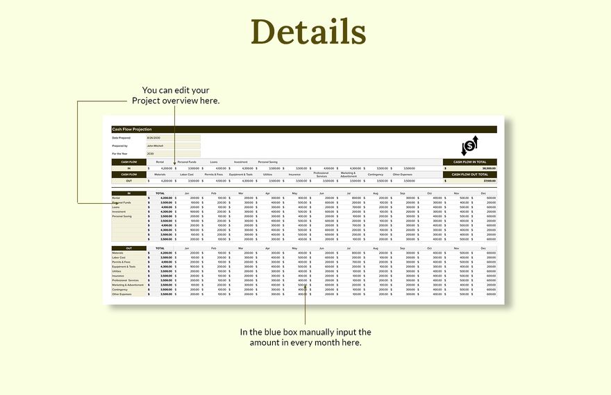 Picture of Renovation Construction Budget - Download in Excel, Google Sheets ...