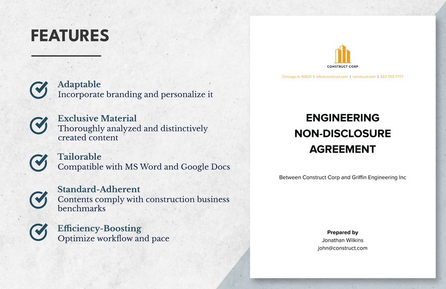 Engineering Non-Disclosure Agreement