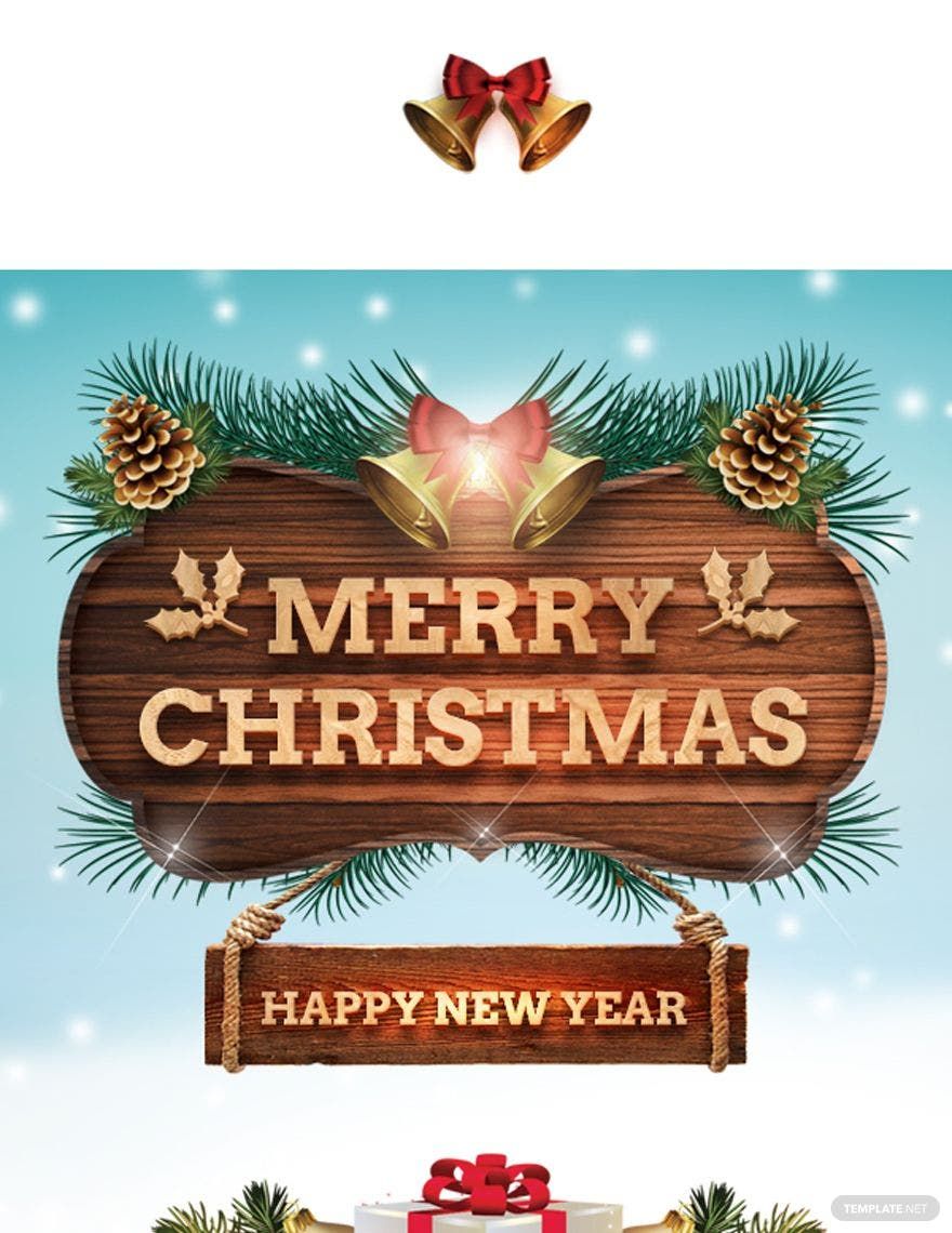 Creative Christmas Email Newsletter Template
