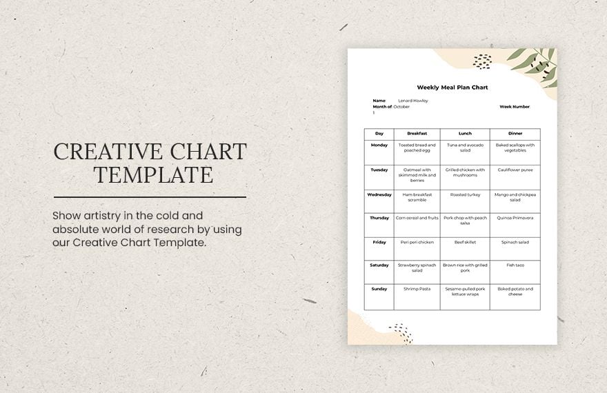 creative-chart-template