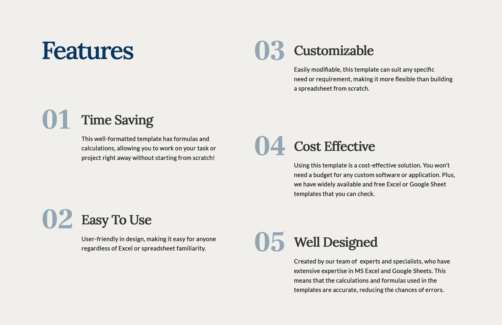 Project Timeline Template