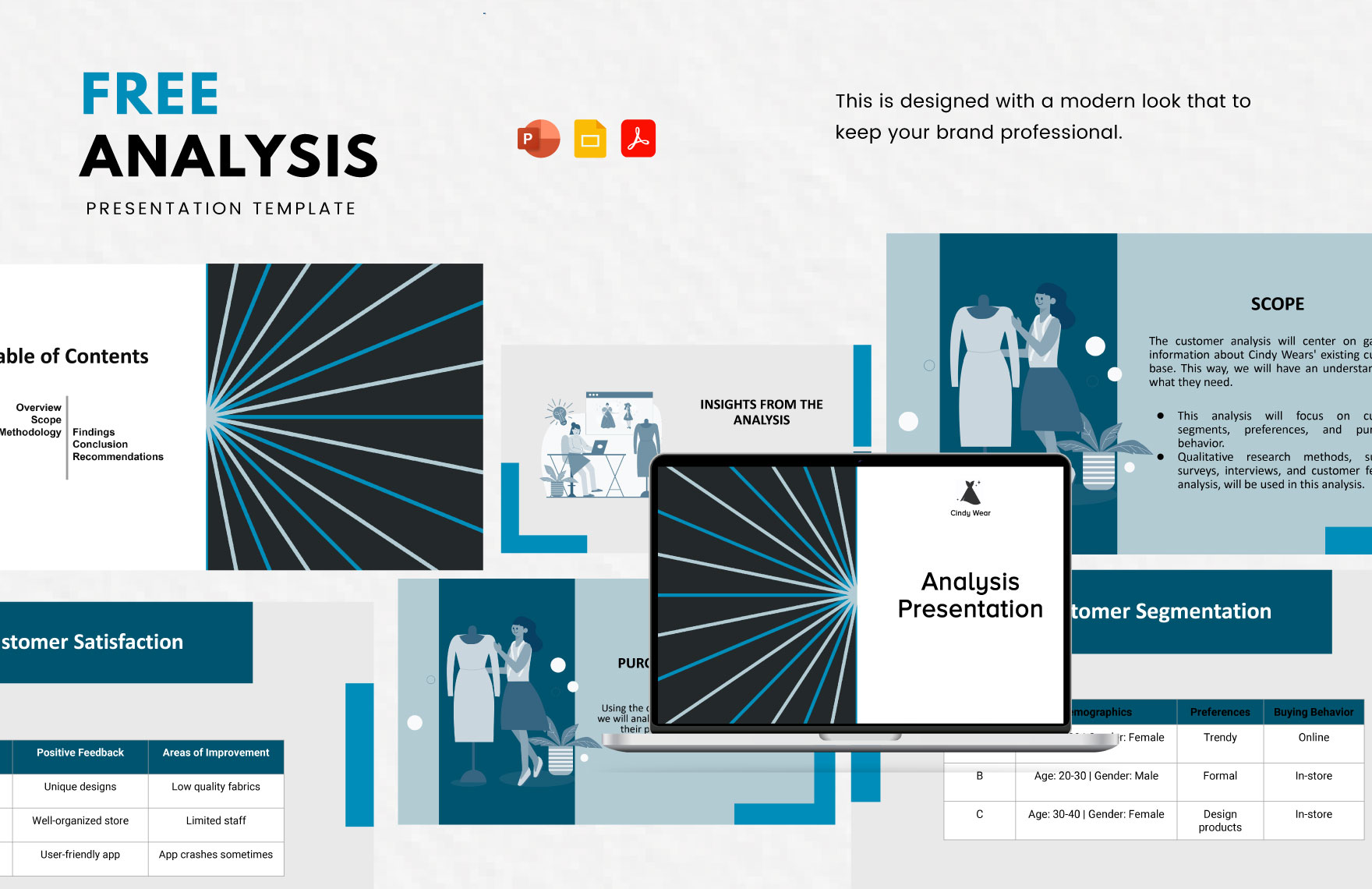 Free Analysis Presentation Template