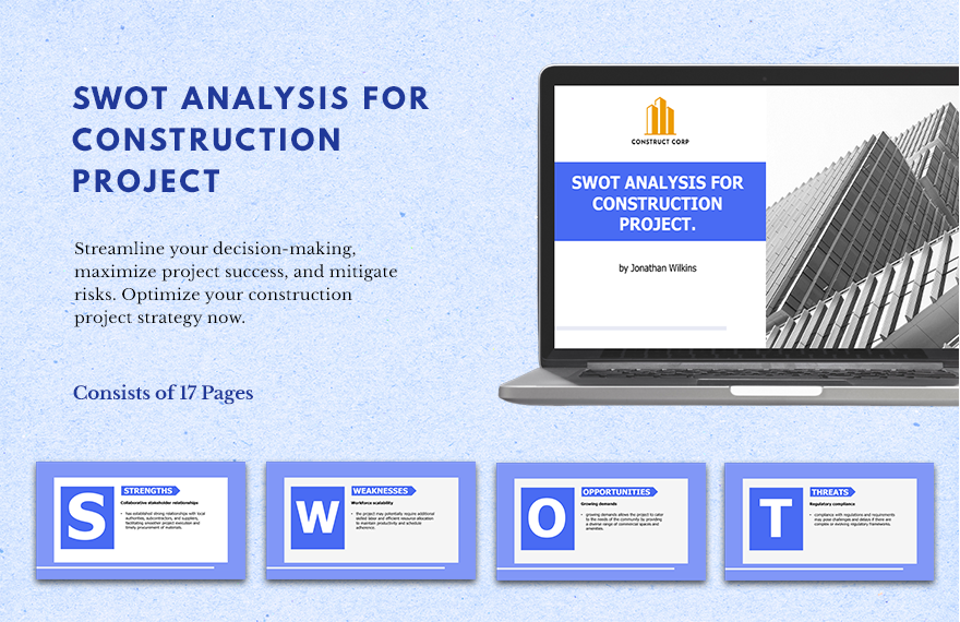 SWOT Analysis for Construction Project