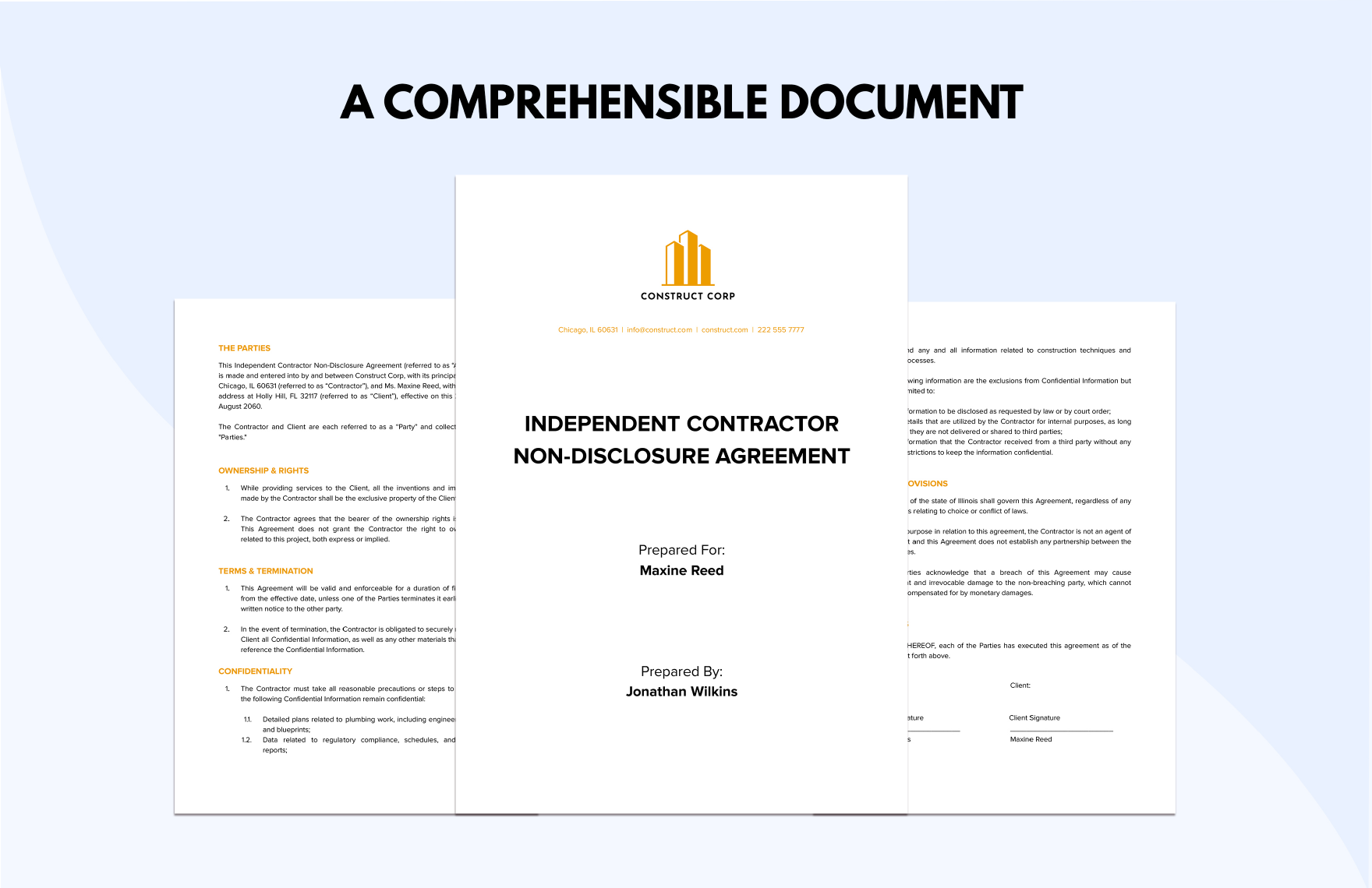 Independent Contractor Non-Disclosure Agreement