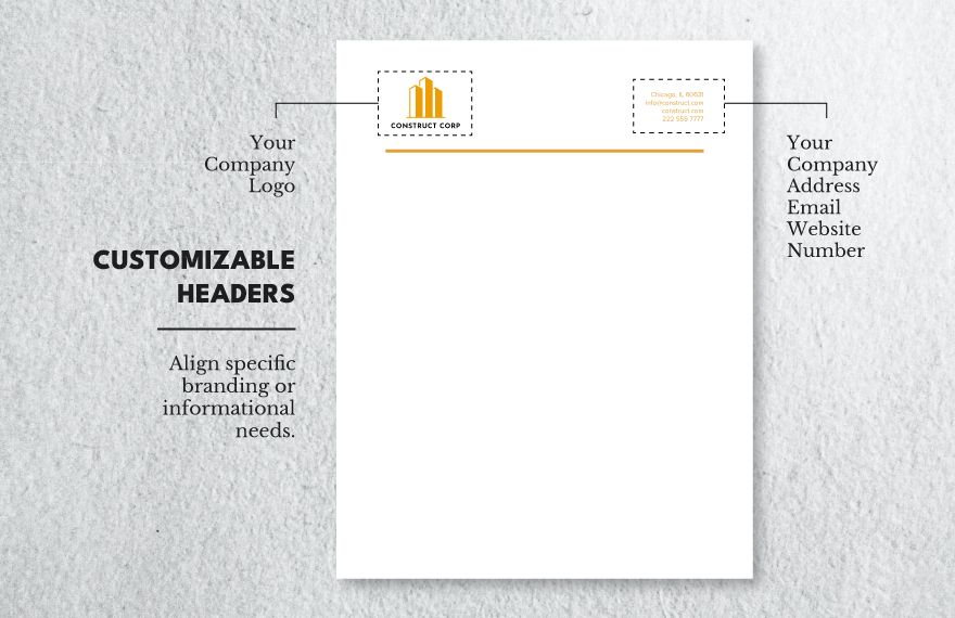 Electrical Construction Letterhead Template Download in Word, PDF