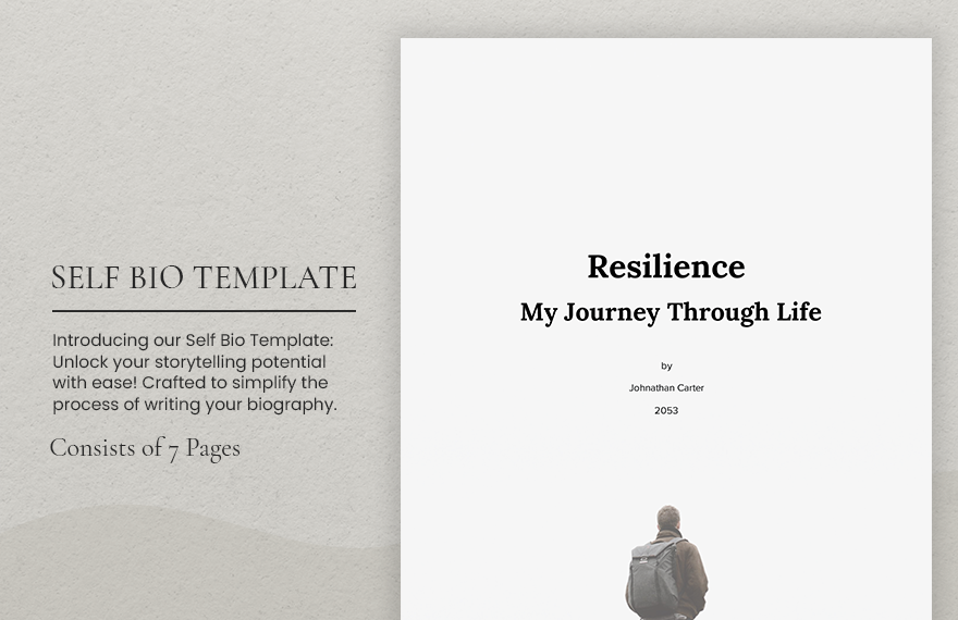 Self Bio Template in Word, Google Docs - Download | Template.net
