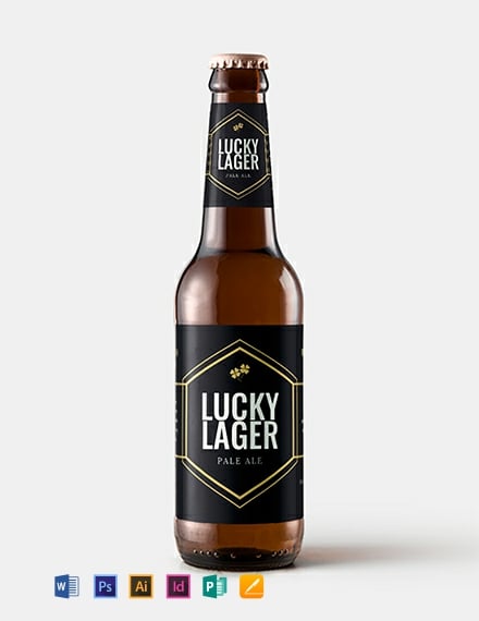 Beer Bottle Label Template from images.template.net
