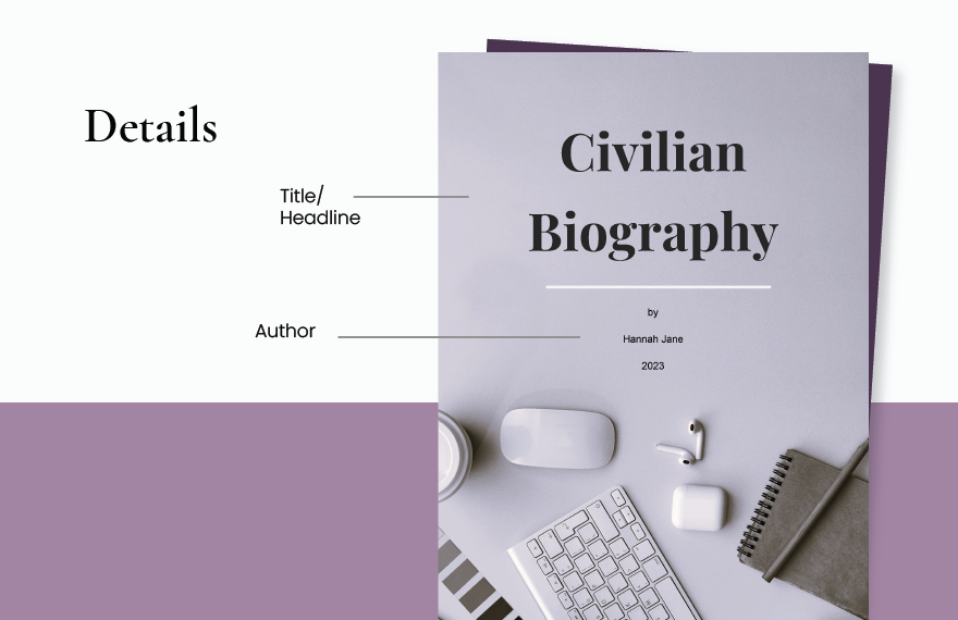 Civilian Biography Template