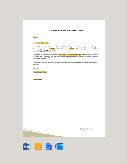 10-landlord-tenant-lease-renewal-letter-agreement-templates-psd-pdf