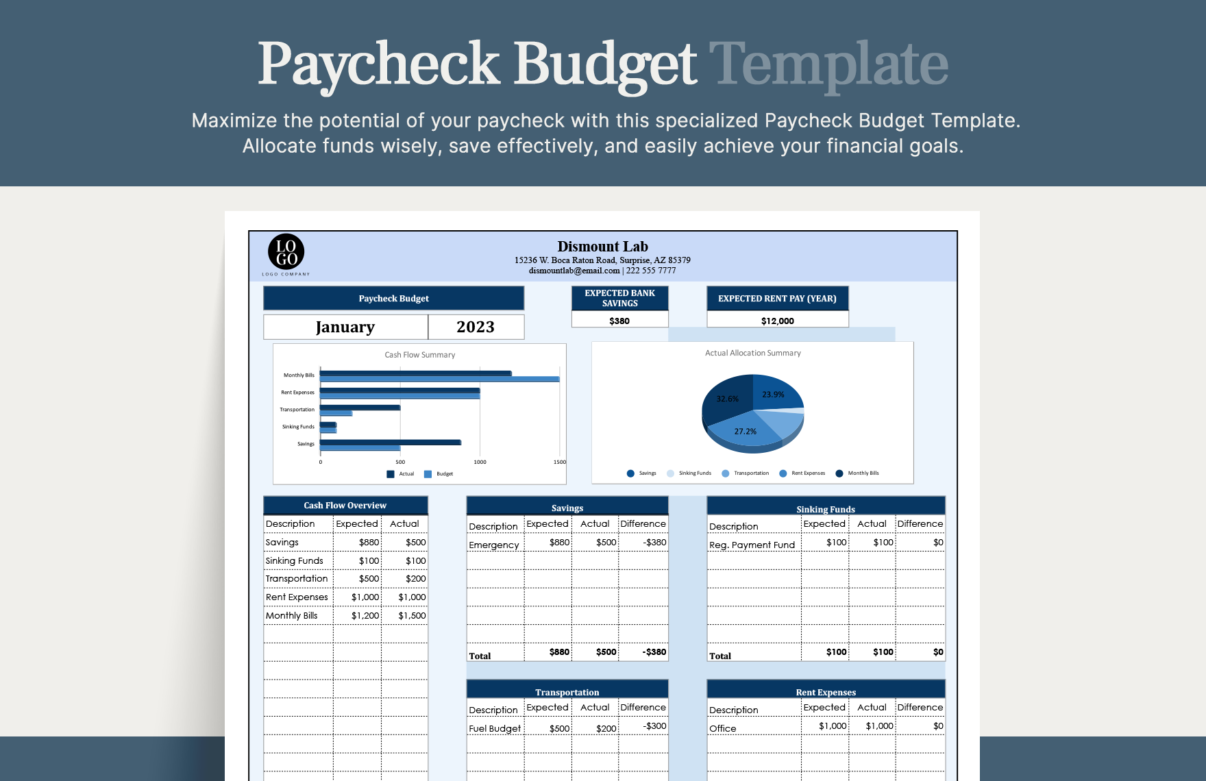 25+ Ultimate Budget Excel Template Bundle