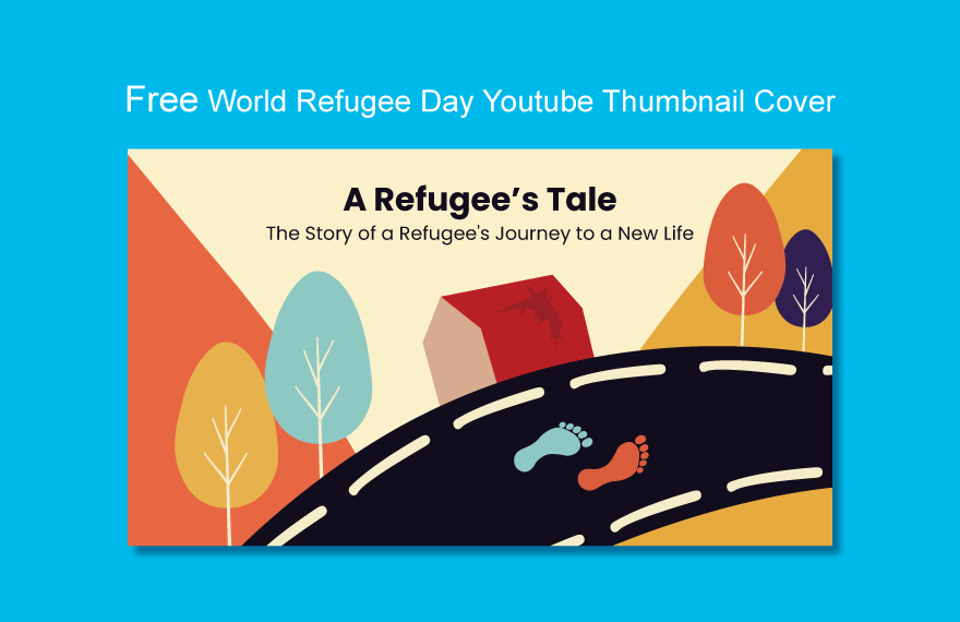World Refugee Day Youtube Thumbnail Cover