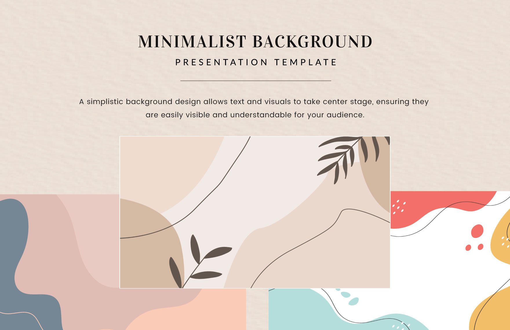 Minimalist Background Presentation