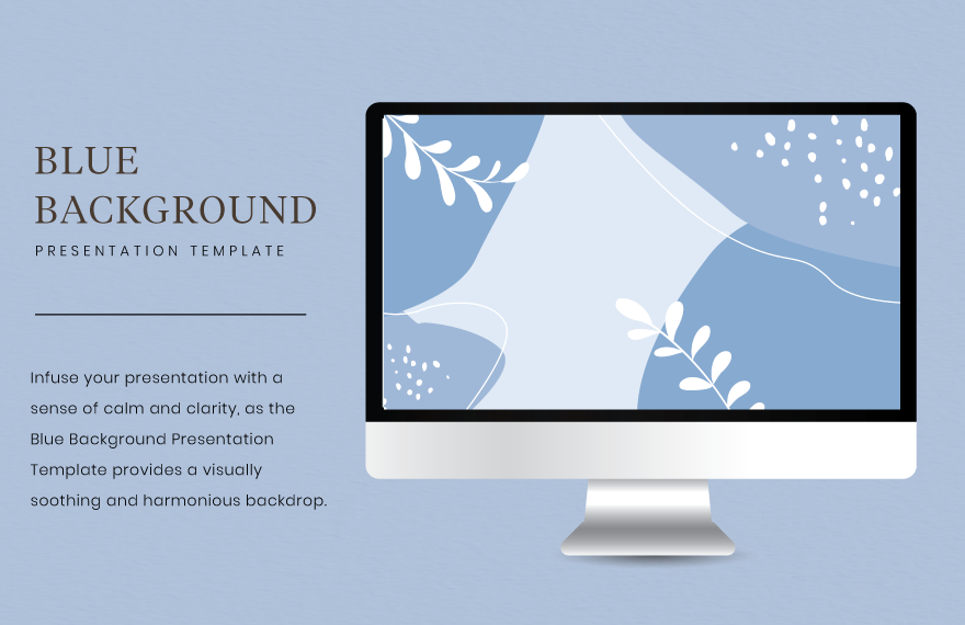 Blue Background Presentation in Illustrator, EPS, SVG, PNG, JPEG