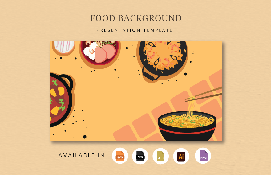 Food Background Presentation