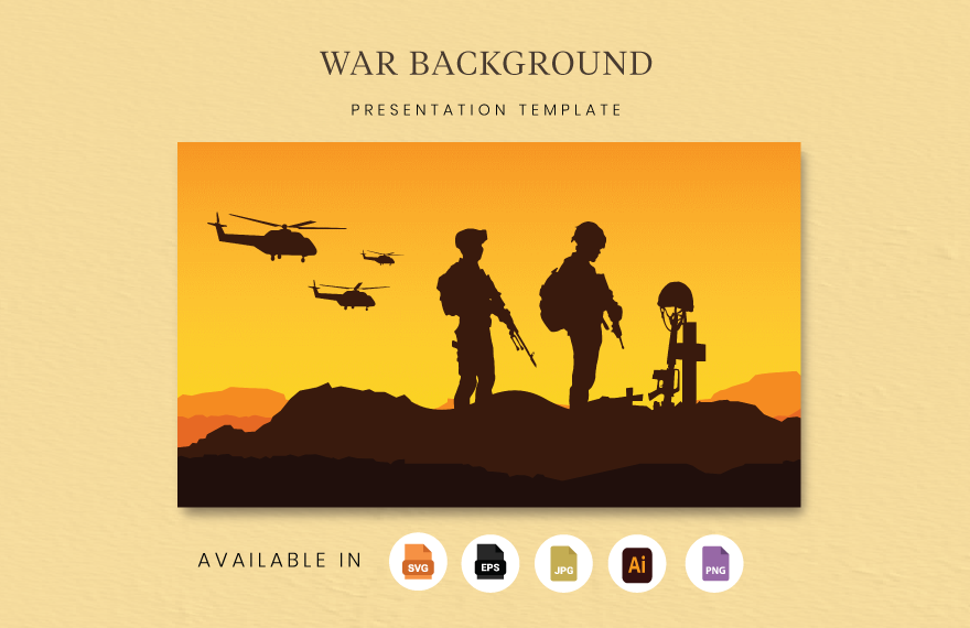 War Background Presentation