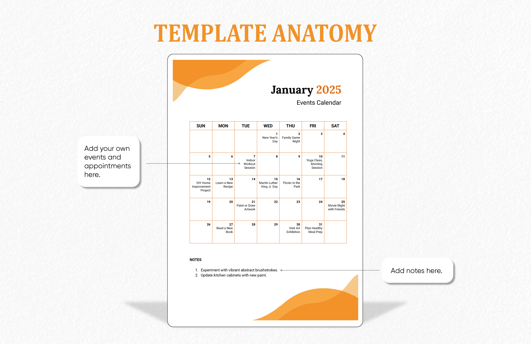 Calendar Template