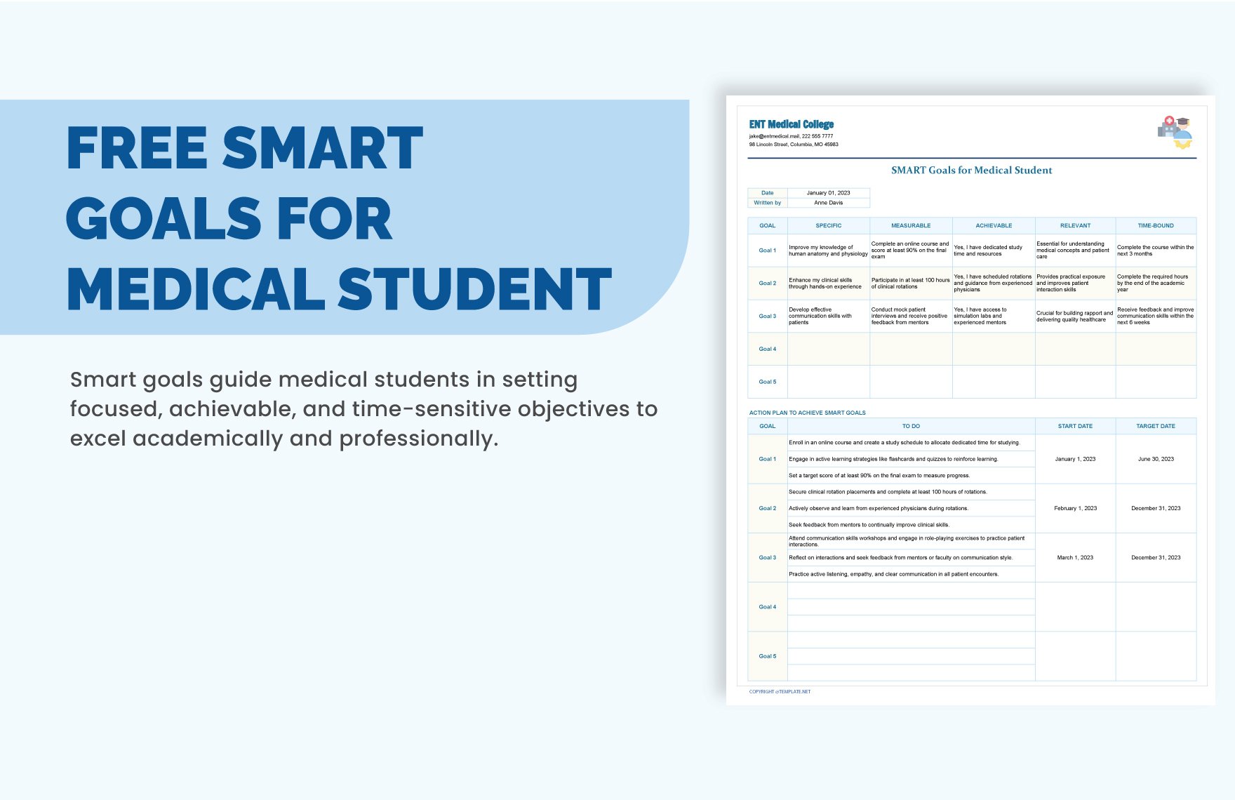 smart-goals-template-for-medical-students