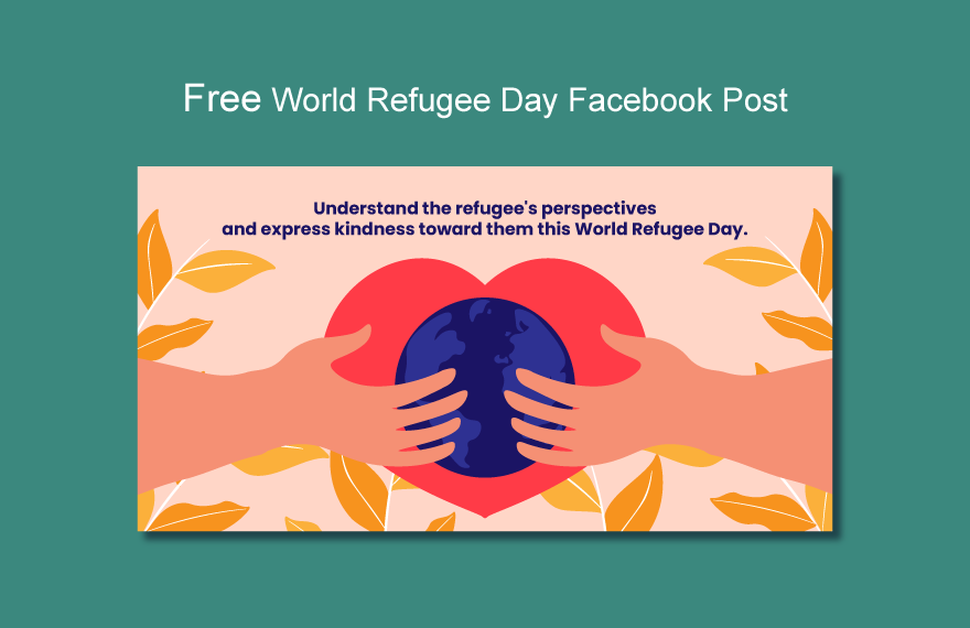 World Refugee Day Facebook Post