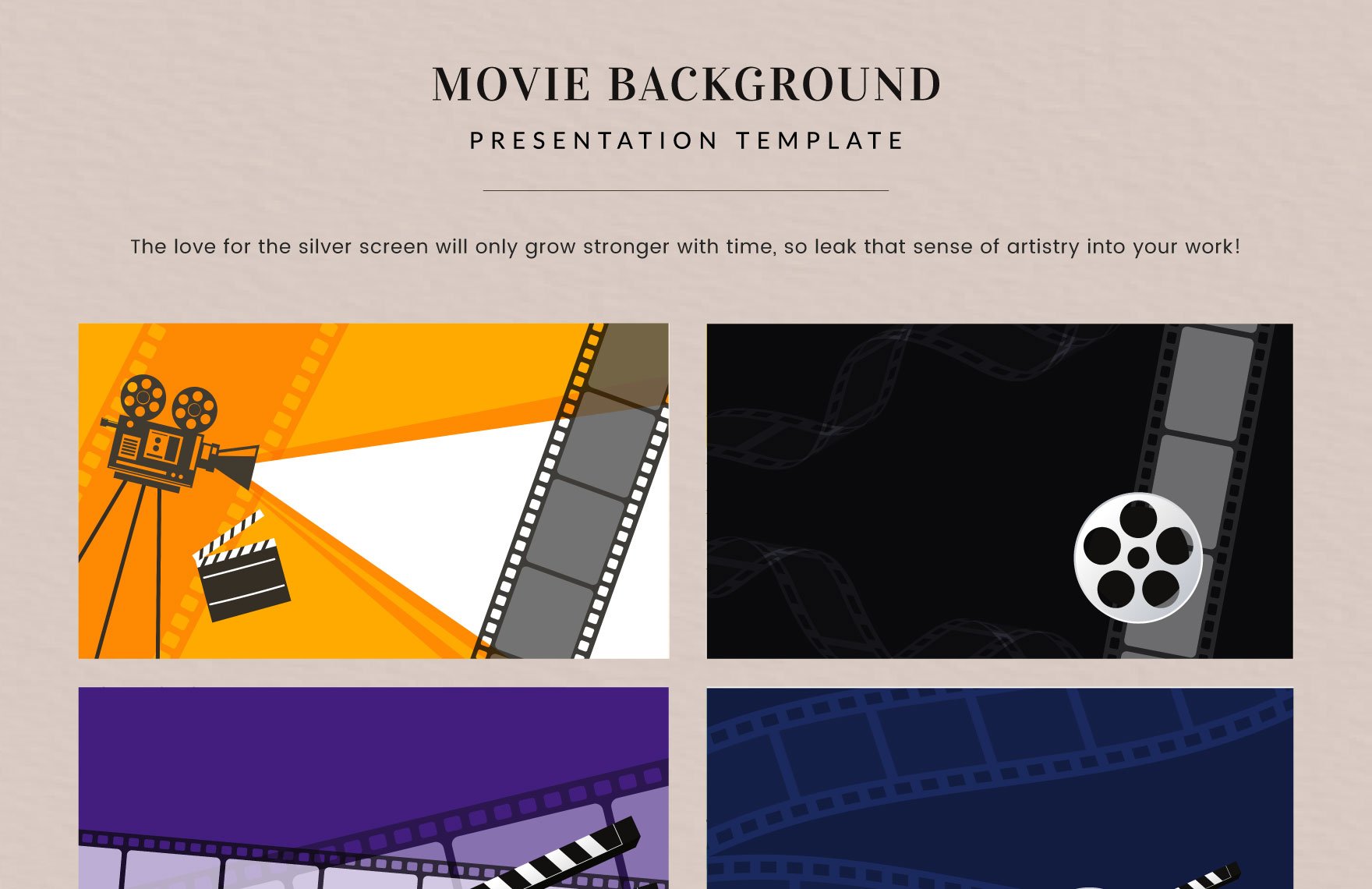 Movie Background Presentation