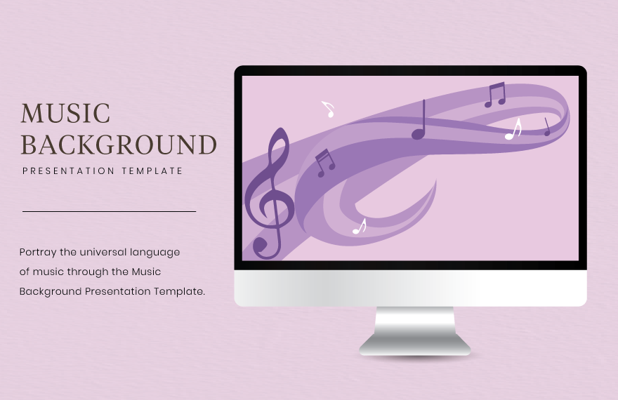 Free Music Background Presentation in Illustrator, EPS, SVG, PNG, JPEG