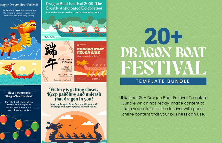 Dragon Boat Festival Format Template in Google Docs