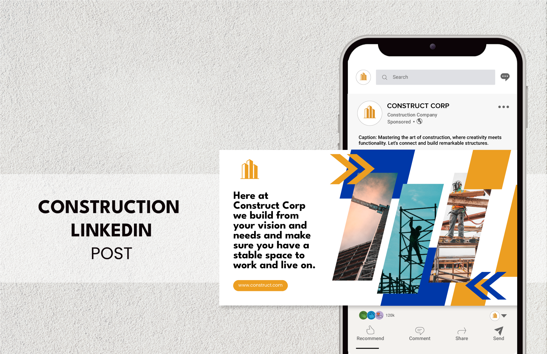 Construction LinkedIn Post