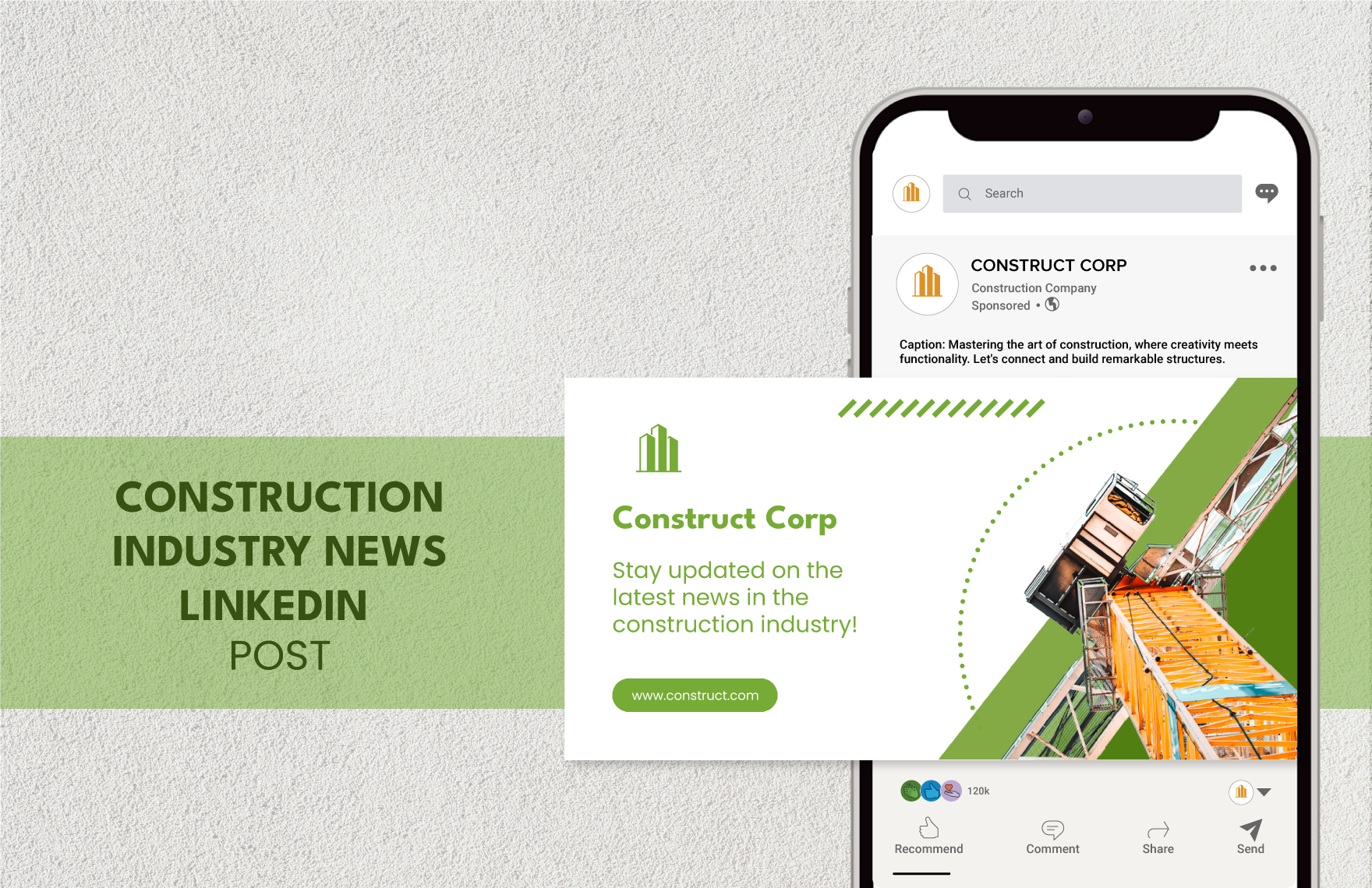 Construction Industry News LinkedIn Post