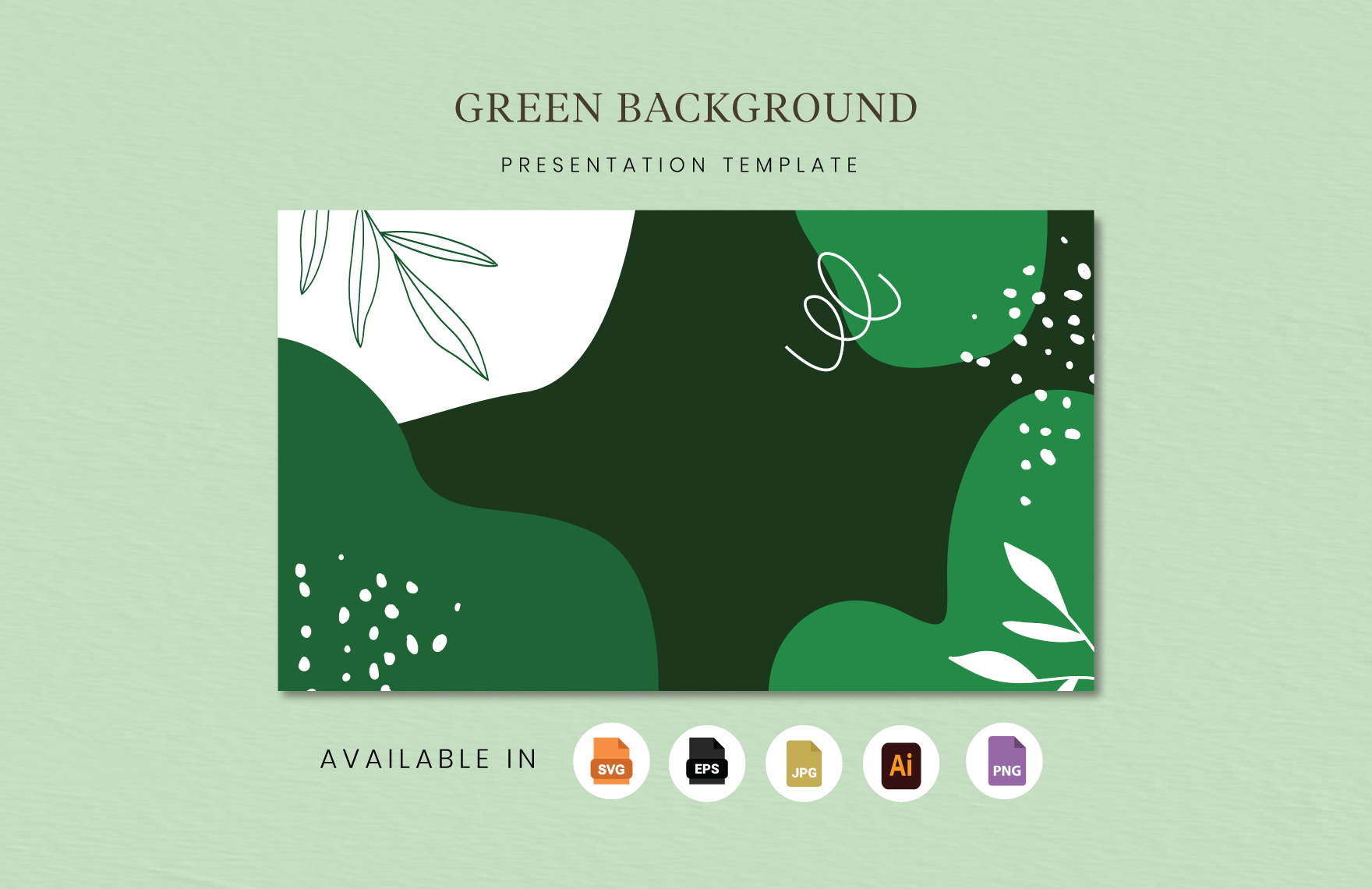 Green Background Presentation