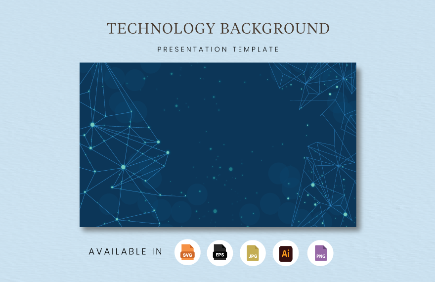 Technology Background Presentation