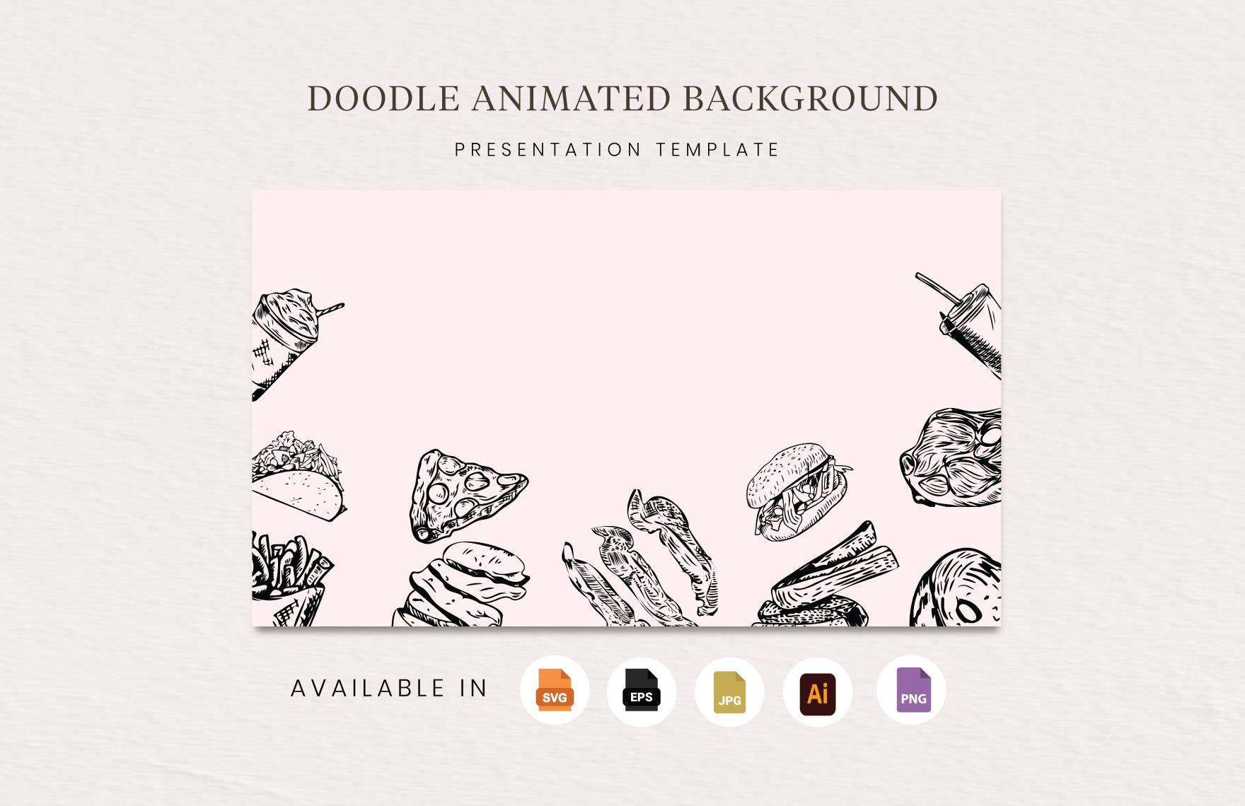 Doodle Animated Background Presentation