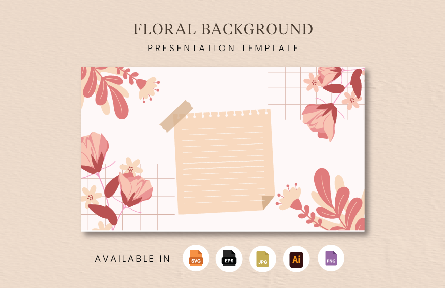 Floral Background Presentation