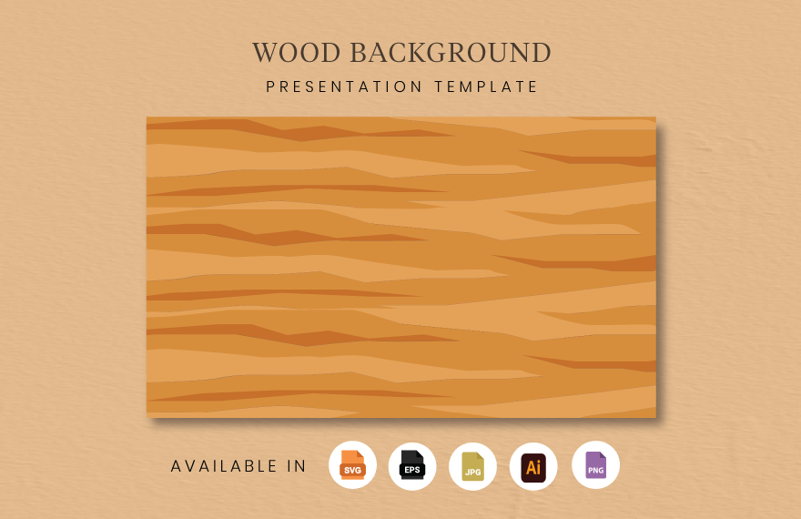 Wood Background Presentation