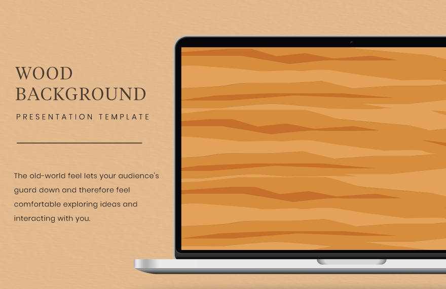 Free Wood Background Presentation