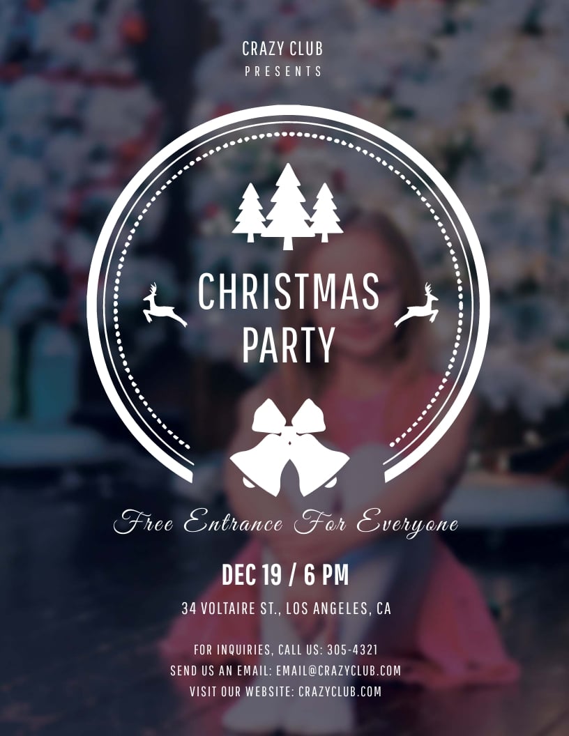 45 Christmas Flyer Indesign Templates Free Downloads Template Net