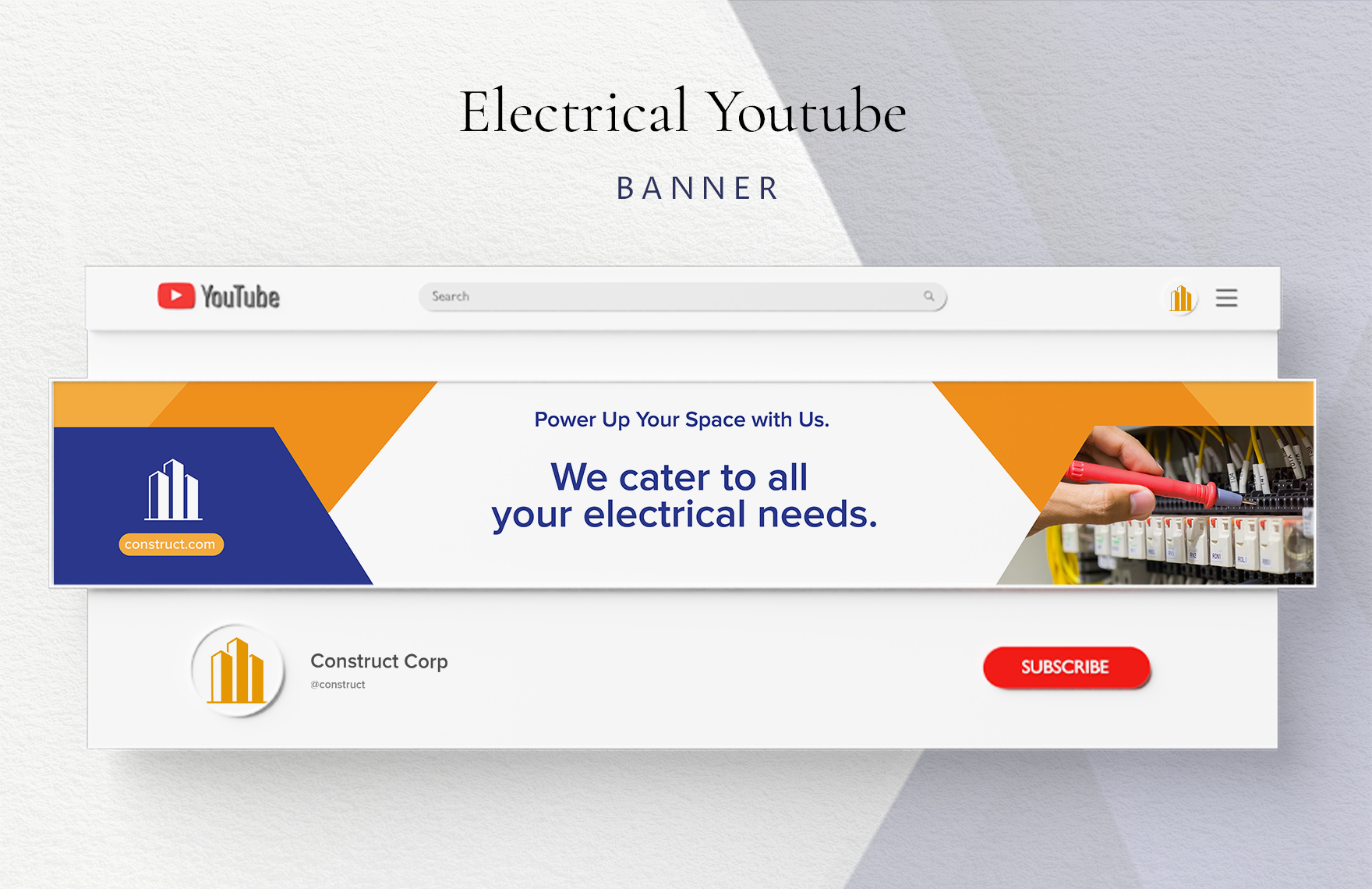 Electrical Youtube Banner
