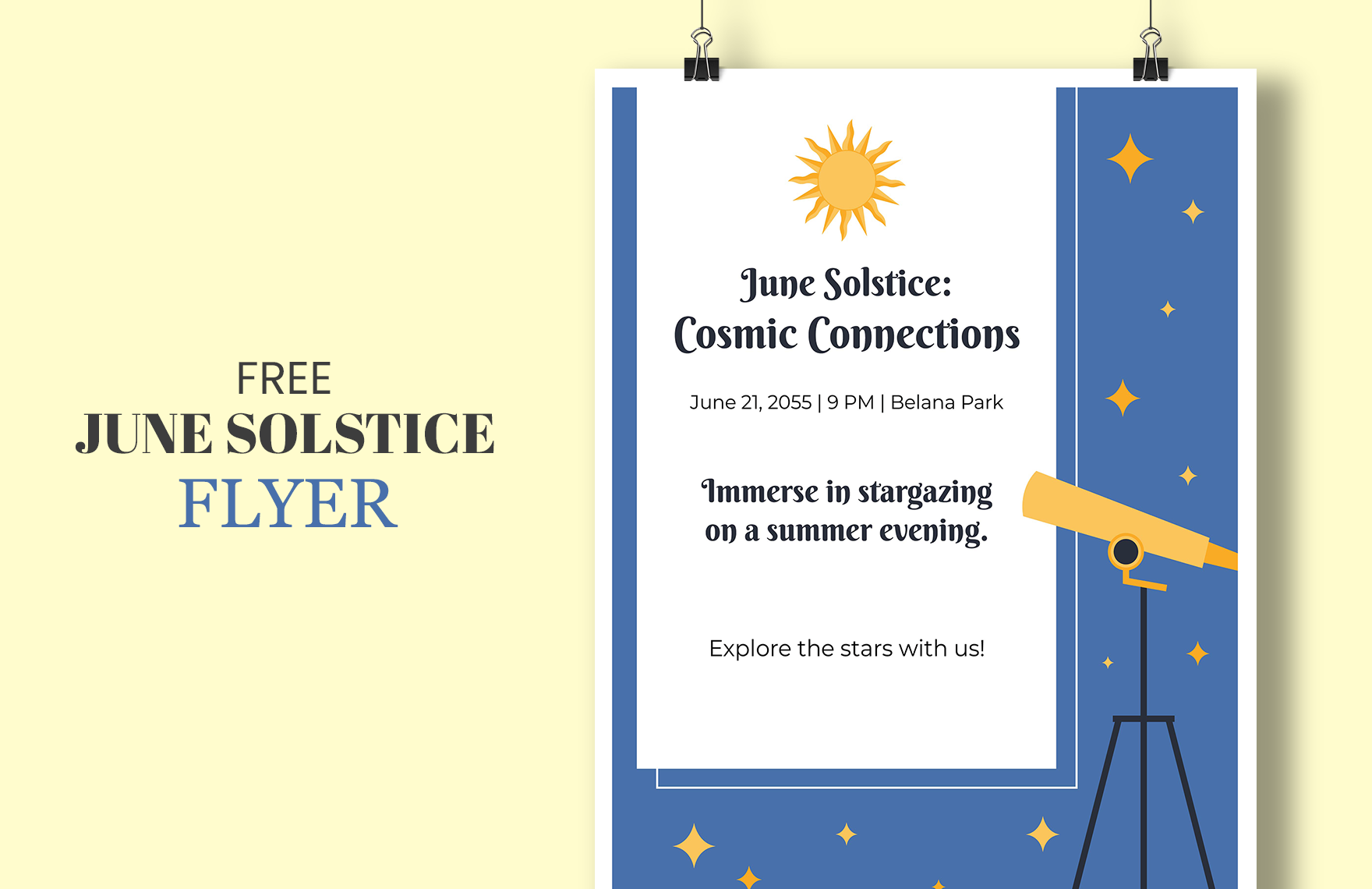 June Solstice Flyer 