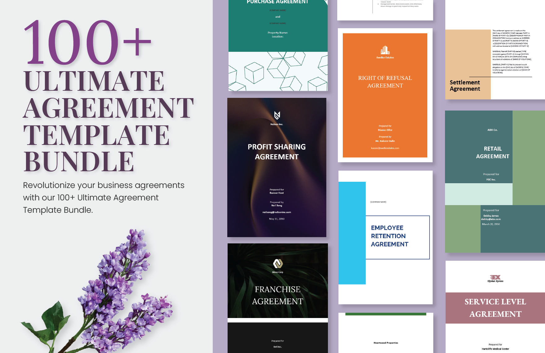 Free Editable Agreement Templates In Word To Download
