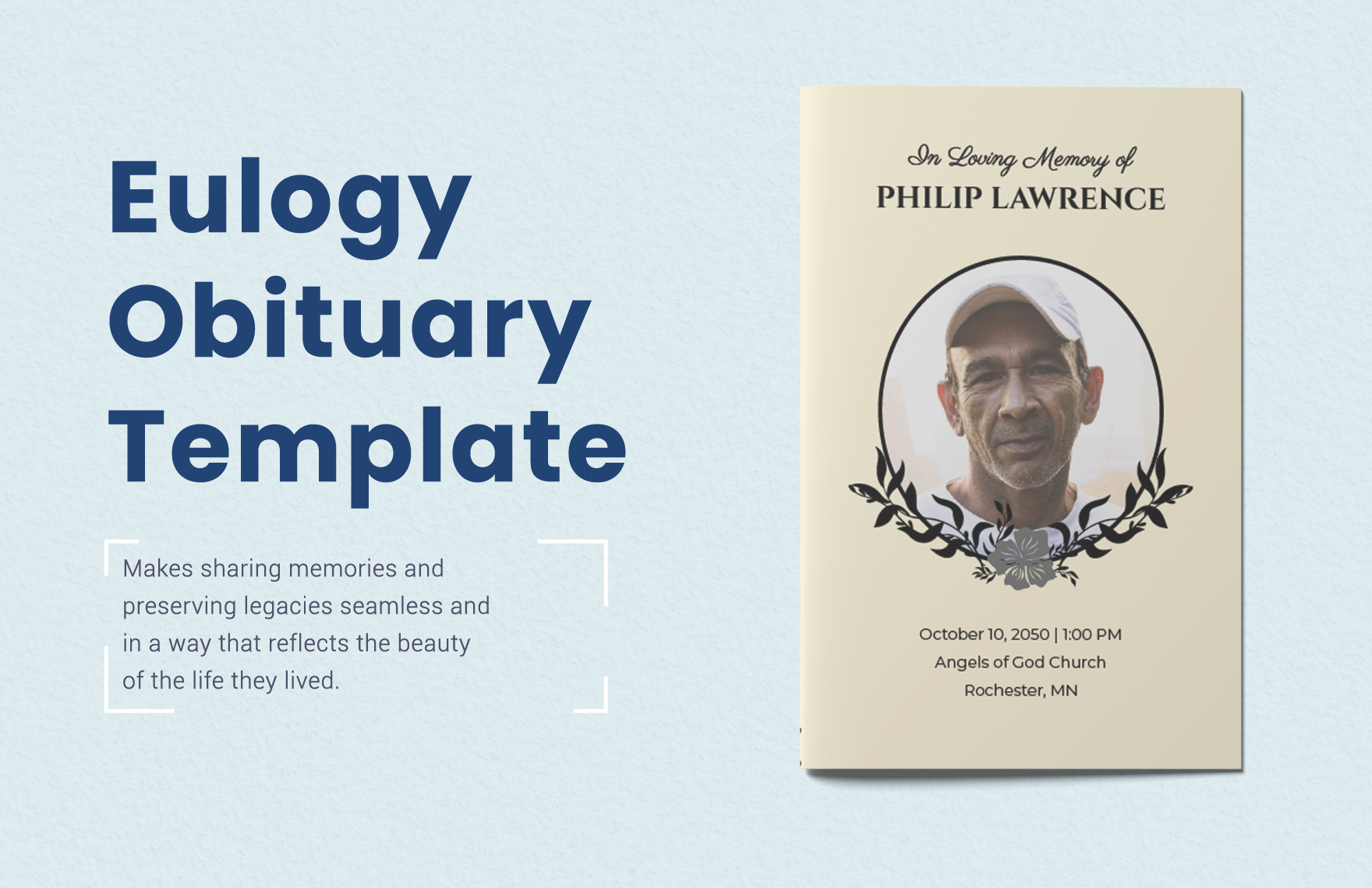 Page 6 FREE Memorial Templates Examples Edit Online Download Page 6 FREE Memorial Templates Examples Edit Online Download