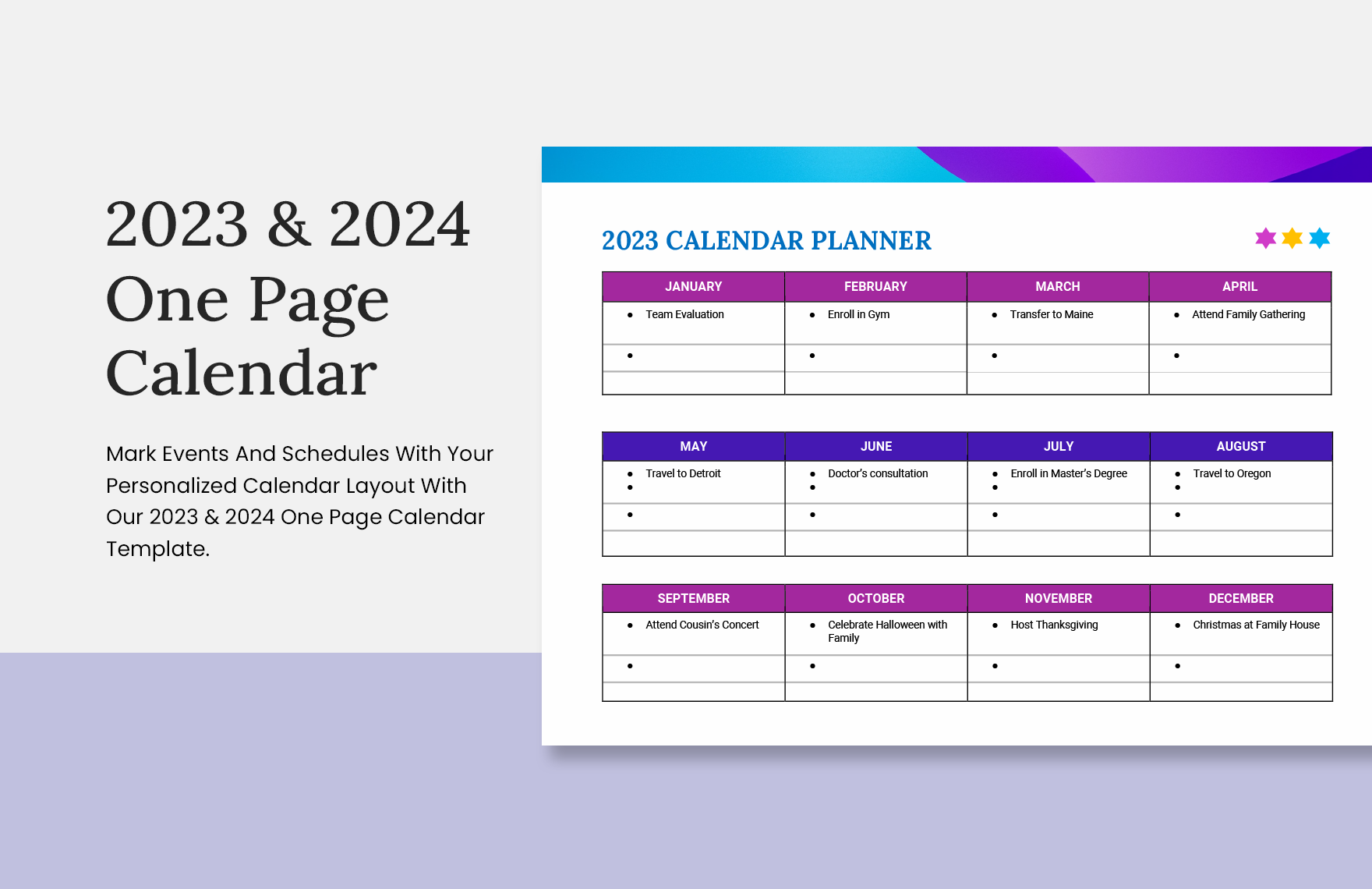 2024 Calendar Planner Google Sheets Daffy Drucill