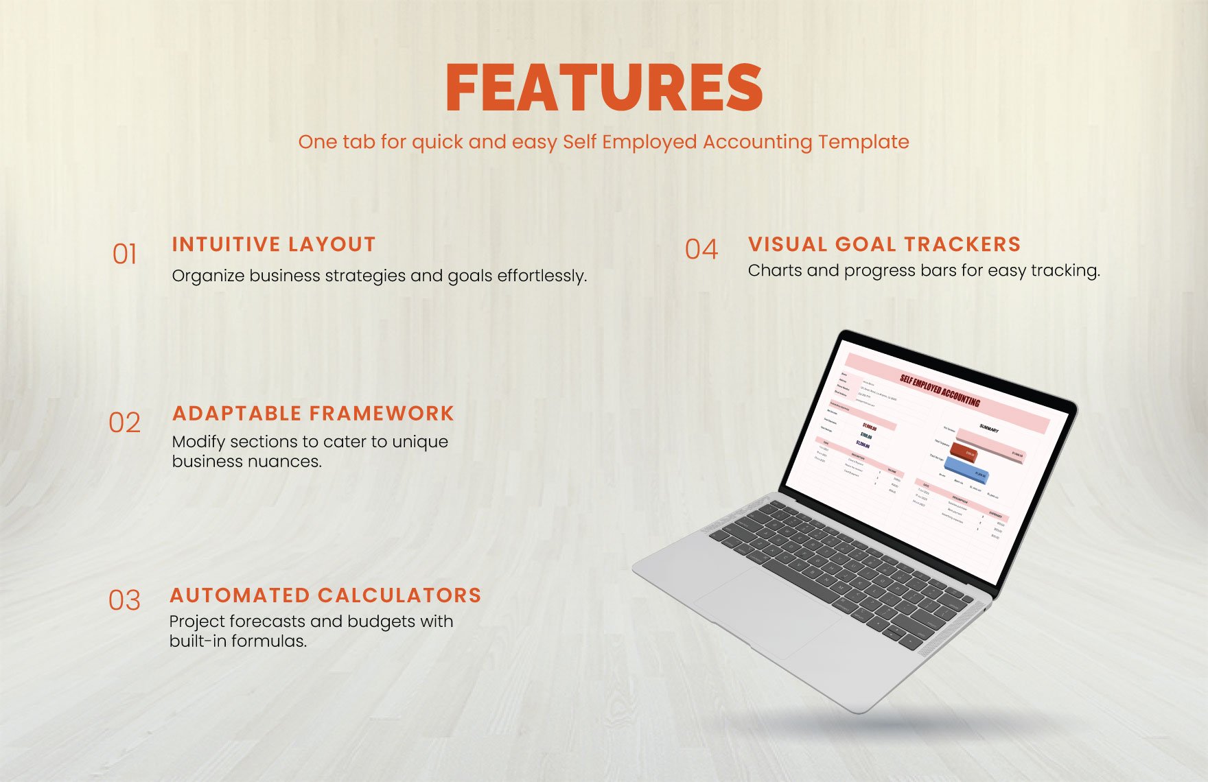 Self Employed Accounting Template