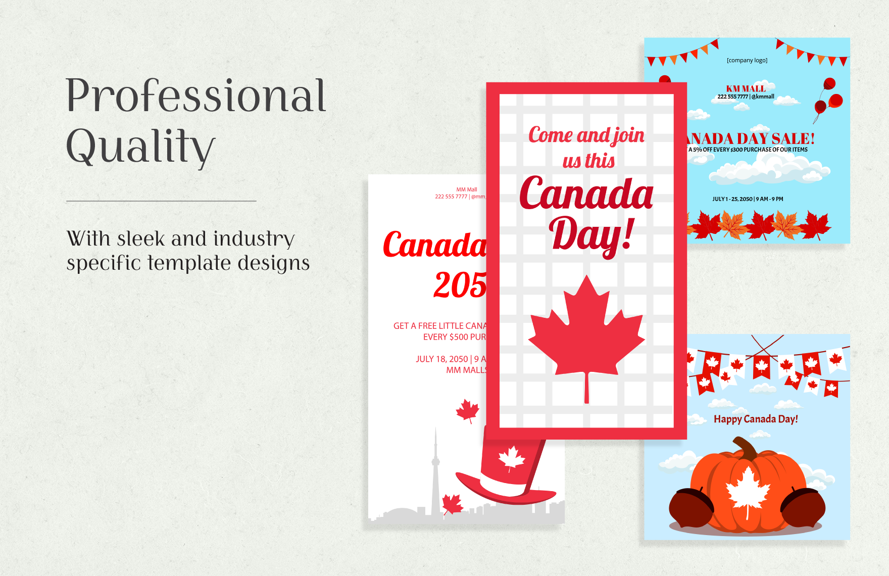 30+ Canada Day Template Bundle